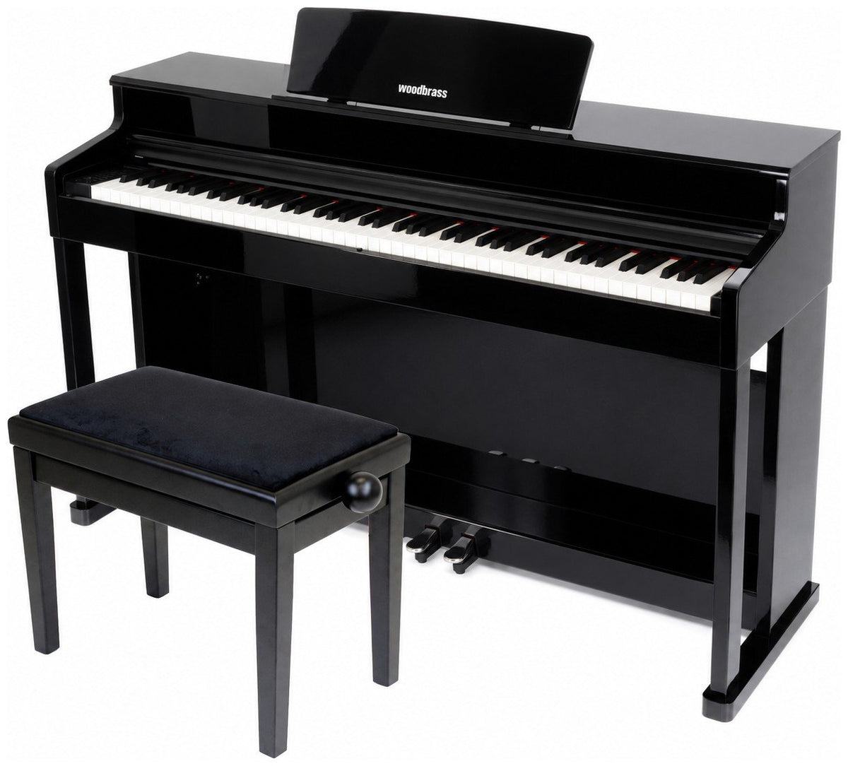 DP2 MK2 Black Bundle + Piano Bench